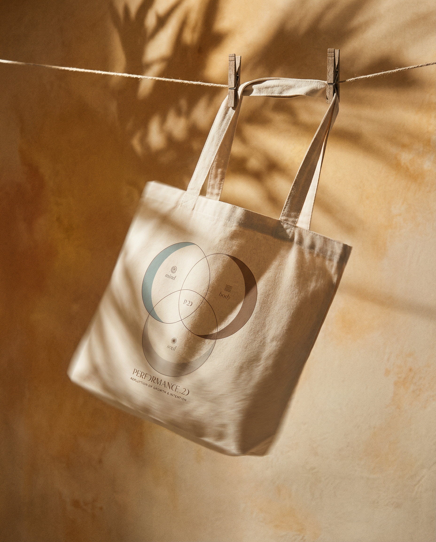 Mind, Body, Soul: Eco-Friendly Cotton Canvas Tote