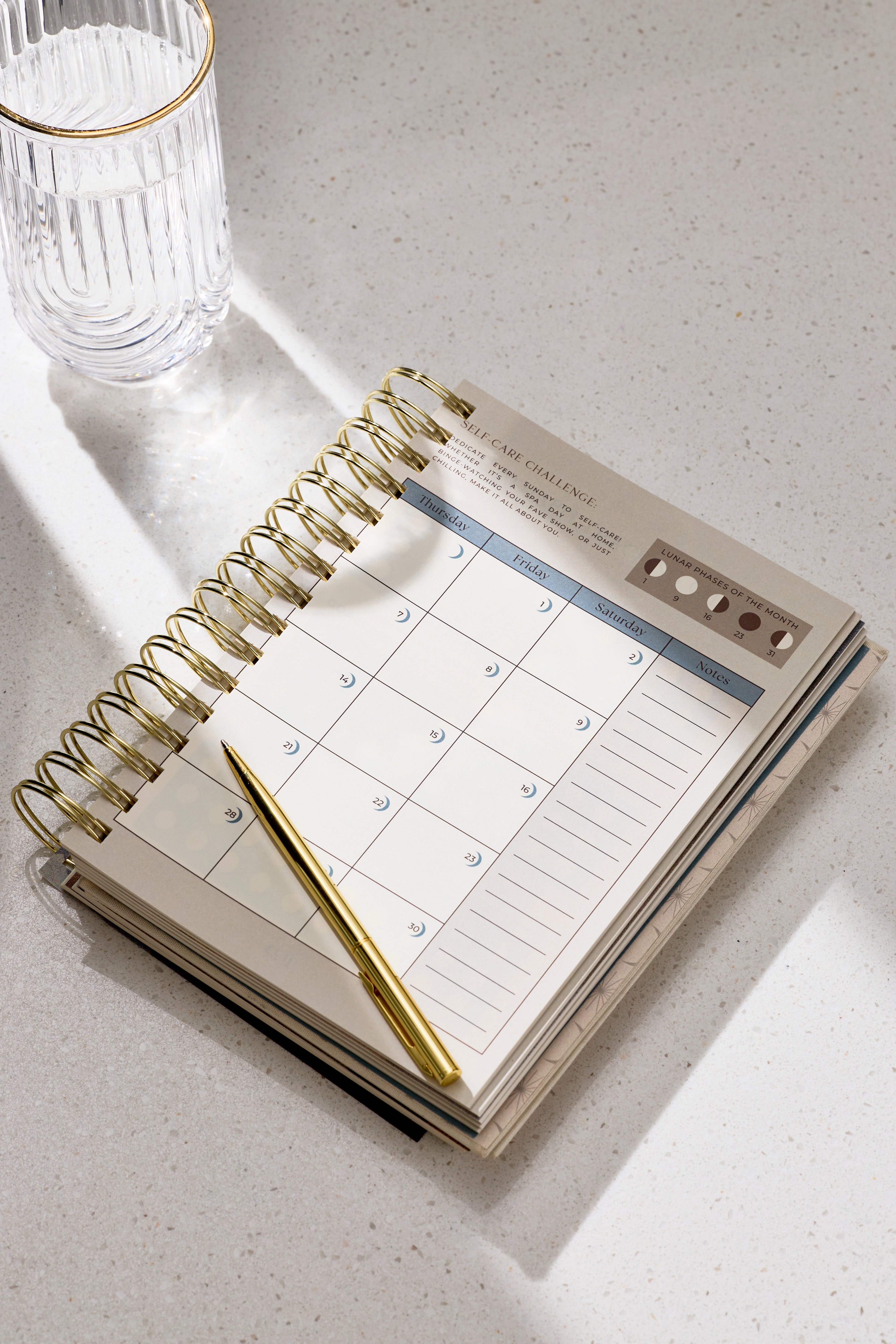 P.20 AM PM Bundle | Guided Journal, Original Planner, Sticky Notes & Pen