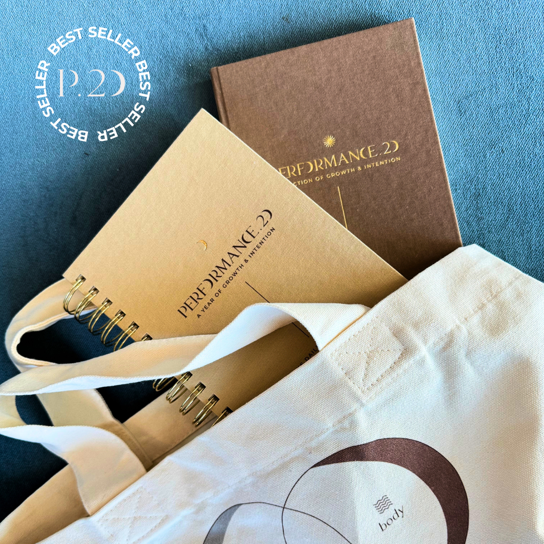 P.20 Gift Set - 4 pieces | Guided Journal, Intentional Planner, Organic Tote & Pen