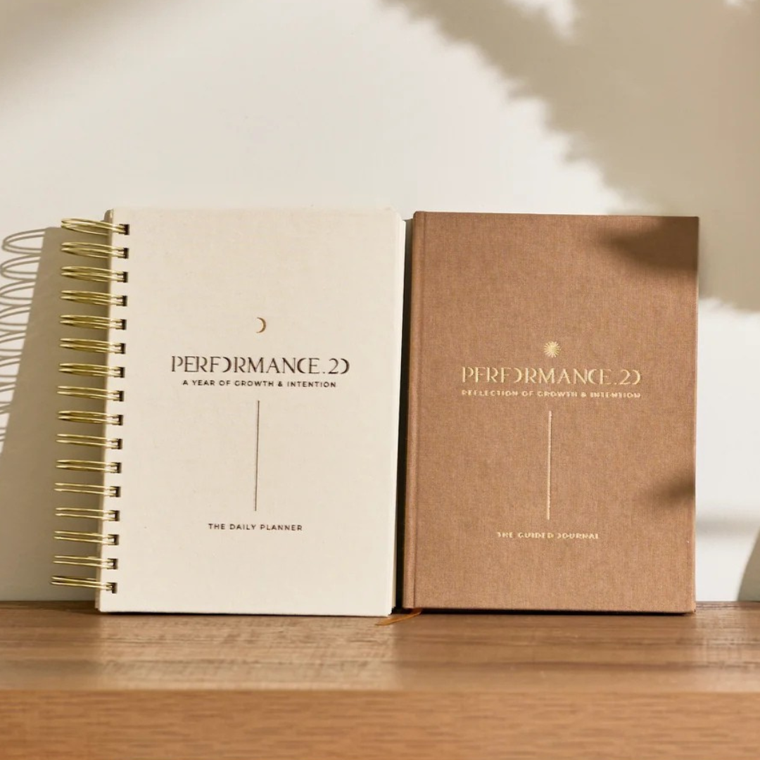 P.20 Gift Set - 4 pieces | Guided Journal, Intentional Planner, Organic Tote & Pen
